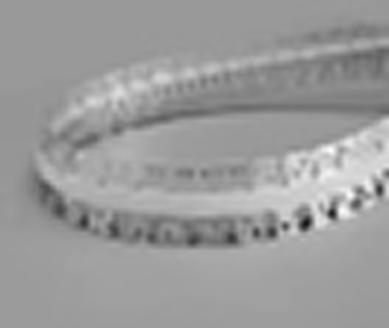 Plaster-in Flexible Aluminum Profile 25x25mm 9.85ft