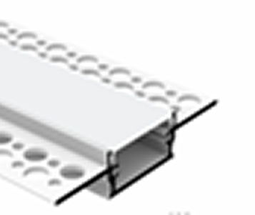 Plaster-in Aluminum Profile 88 x 18.5 mm 8ft