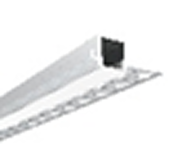 Plaster in Aluminum profile for led strip 19x13mm 8ft