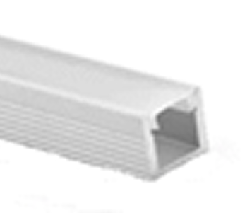 Tiny Surface Aluminum Profile - 9 x7 mm 8 ft